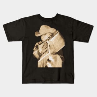 Classic Guitar Dwight Yoakam Kids T-Shirt